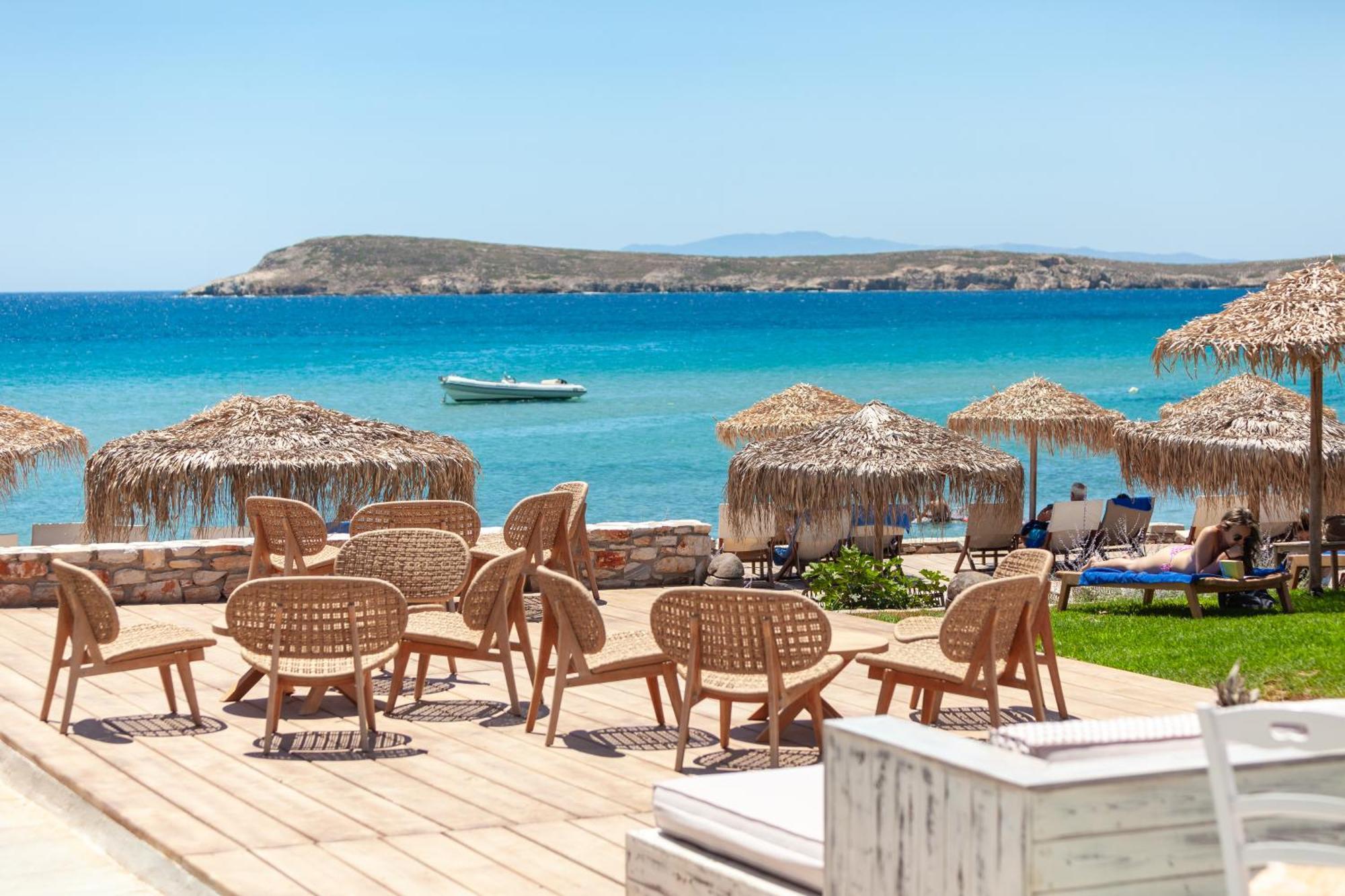 Golden Beach Hotel Chrisi Akti  Exterior photo