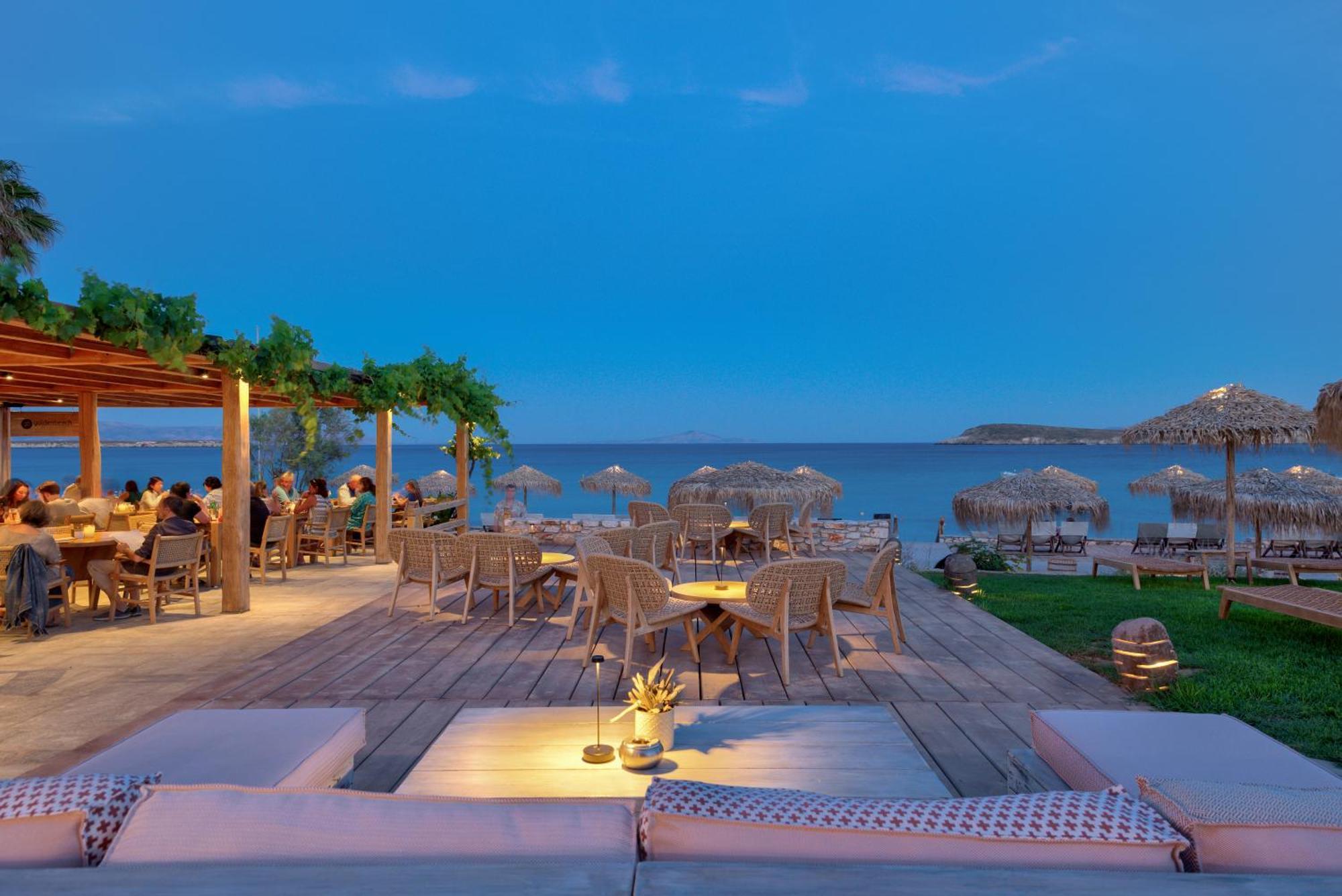 Golden Beach Hotel Chrisi Akti  Exterior photo